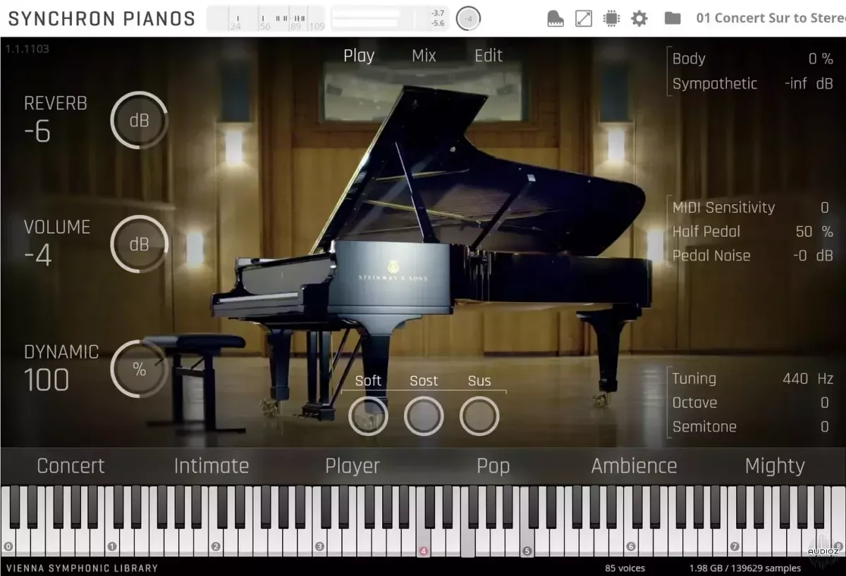Vienna Symphonic Library - Synchron Concert D-274 v1.2.3 KONTAKT