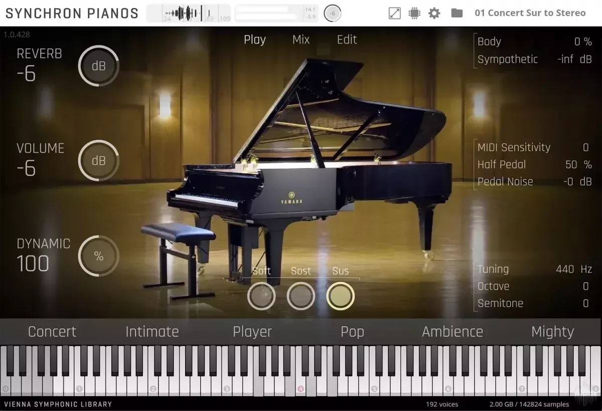 Vienna Symphonic Library - Synchron Yamaha CFX v1.2.3 KONTAKT