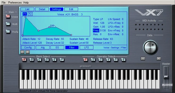 Speedsoft - VX7 x32 VST WiN [free]
