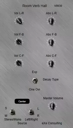 EXE Consulting RoomConvpVThree v0.0.3.0 VST3 WiN [FREE]