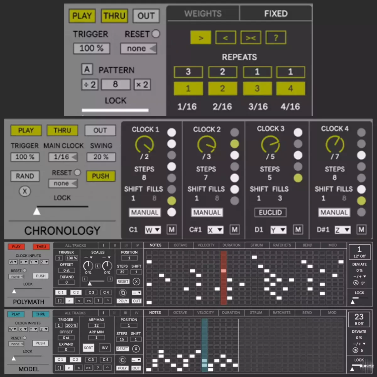 Novel Music Seeds v1.8 (Max for Live Device)