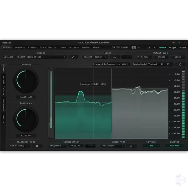 APU Software APU Loudness Leveler v5.7.2 U2B Mac [MORiA]