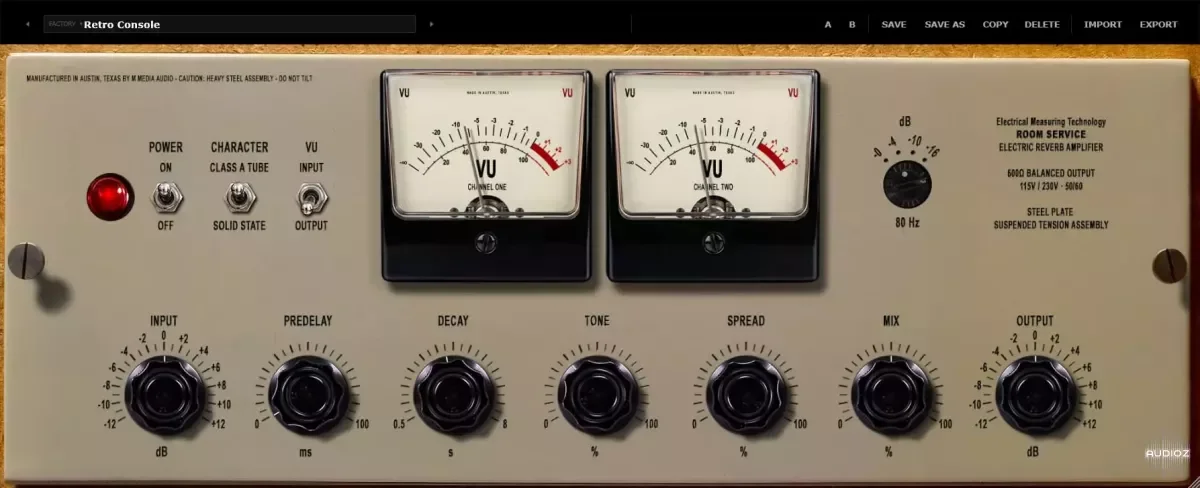 M Media Audio Room Service v1.0.0 VST3 AU WiN MAC LiNUX [FREE]