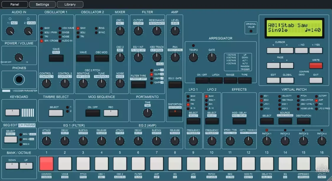 Tuth MS2000R emulator v0.9.7 STANDALONE VST3 WiN [FREE] + ROM Firmware