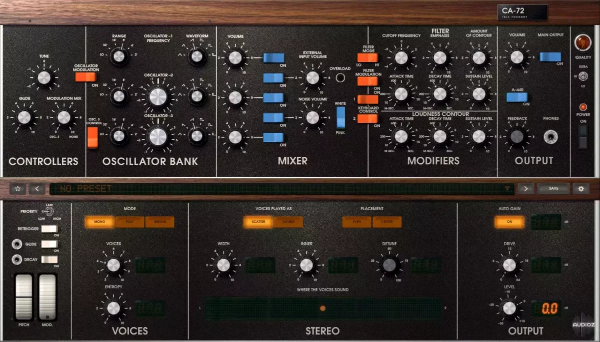 Idle Foundry CA-72 v0.2.2 VST3 CLAP AU WiN MAC LiNUX [FREE]