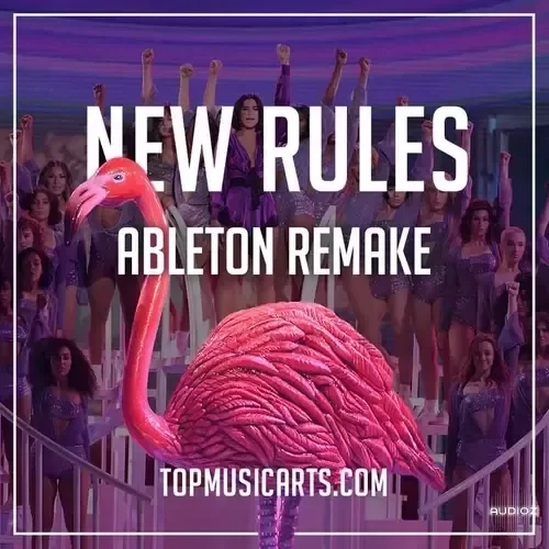 Top Music Arts Dua Lipa New Rules (Ableton Remake) (Free Project) Ableton Project Files WAV FREE