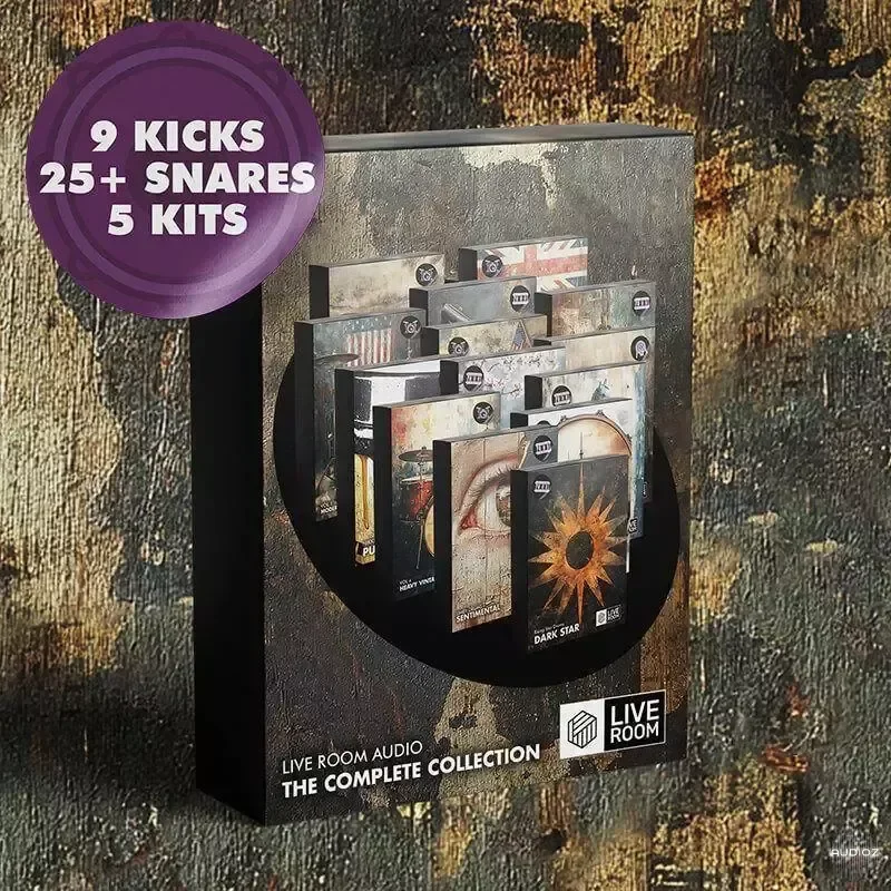 Live Room Audio The Complete Collection - ONE SHOTS WAV,TCI