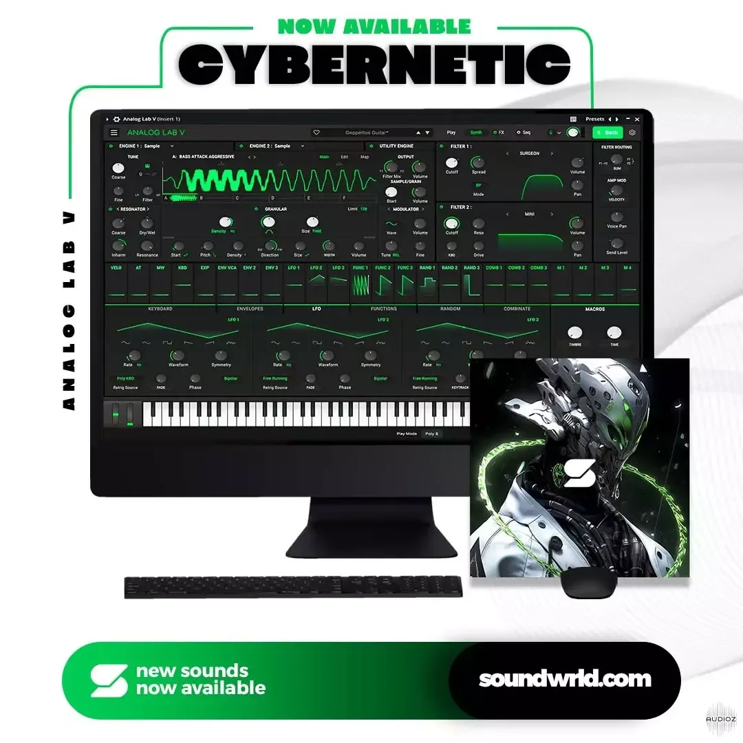 Soundwrld Cybernetic (Analog Lab V + One Shot Kit)-FANTASTiC