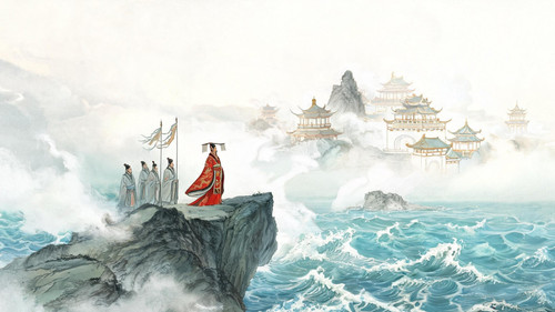 碣石山观海