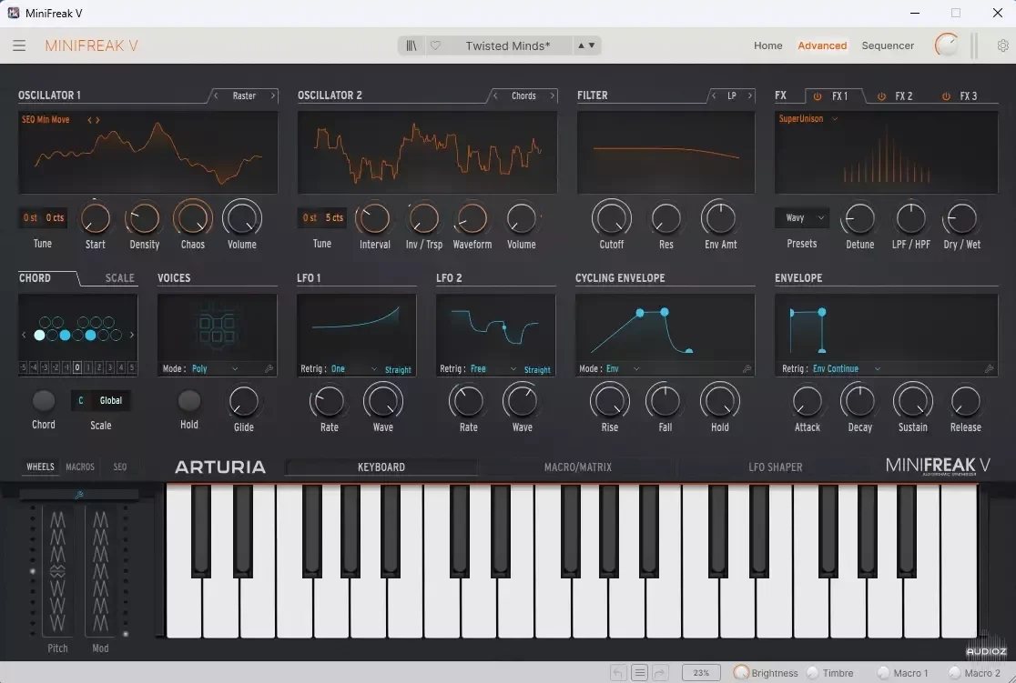 Arturia MiniFreak V v3.0.0 macOS