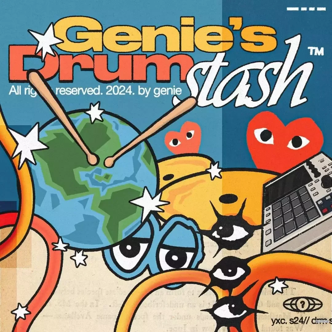 Genie's Drum Stash Drumkit WAV FL STUDiO-FANTASTiC