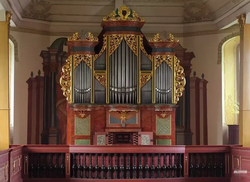 Prospectum - Stadtkirche Zöblitz (HAUPTWERK)