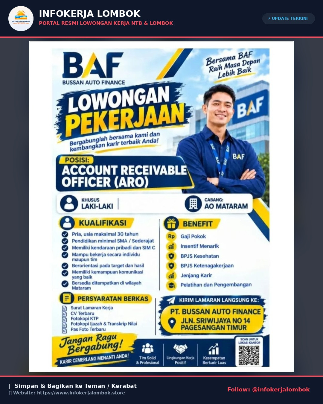Lowongan Kerja 📌 Jangan sampai ketinggalan, ada lowongan baru nih!