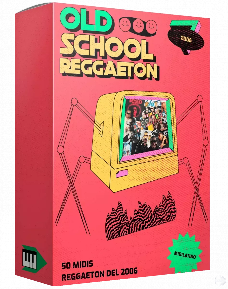 MIDILATINO Old School Reggaeton VOL.1 WAV MiDi-FANTASTiC