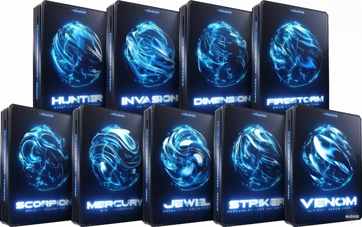 Cymatics VENOM Production Suite SAMPLES ONLY WAV MIDI-GTA