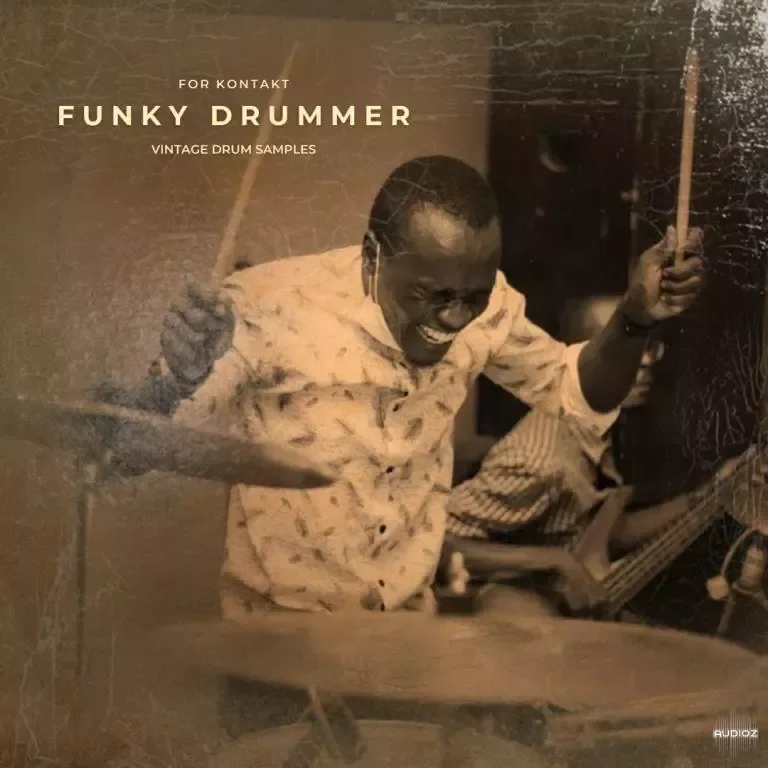 Vintage Drum Samples Funky Drummer! KONTAKT WAV MiDi