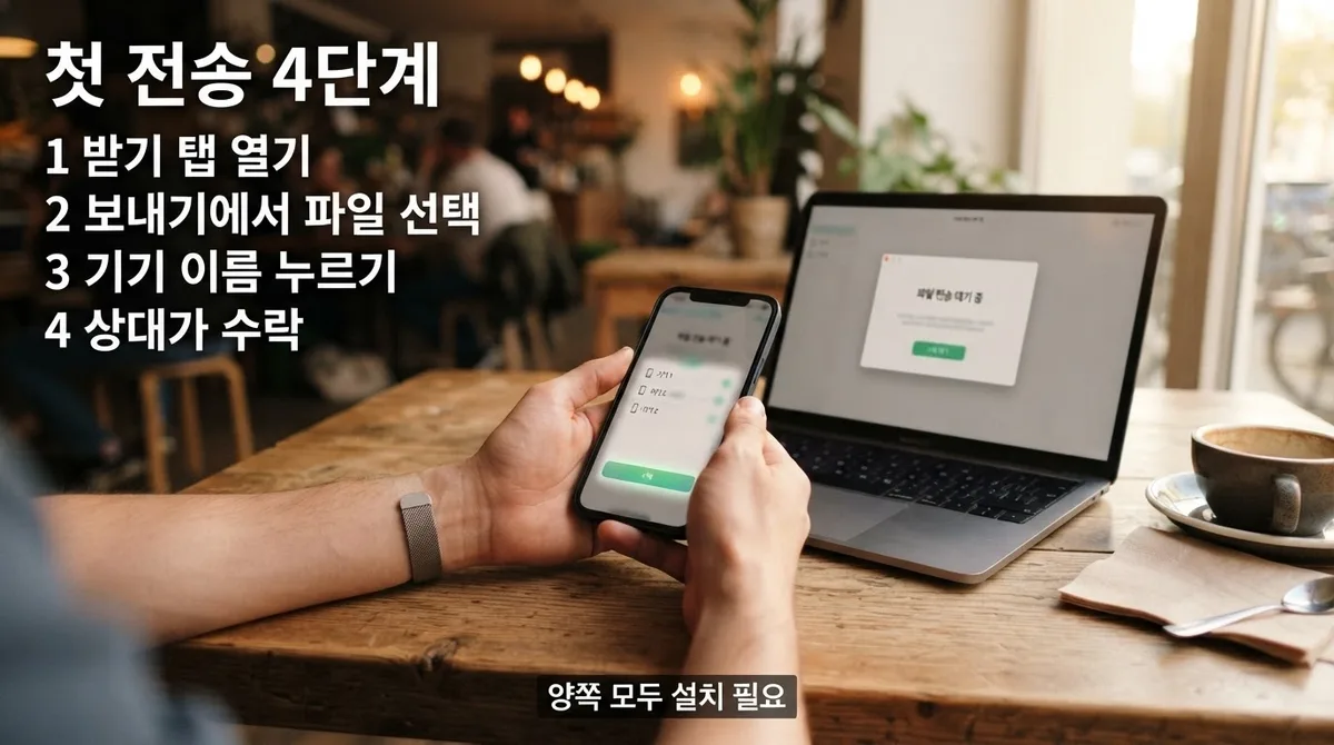 LocalSend 사용법: 설치부터 첫 전송까지