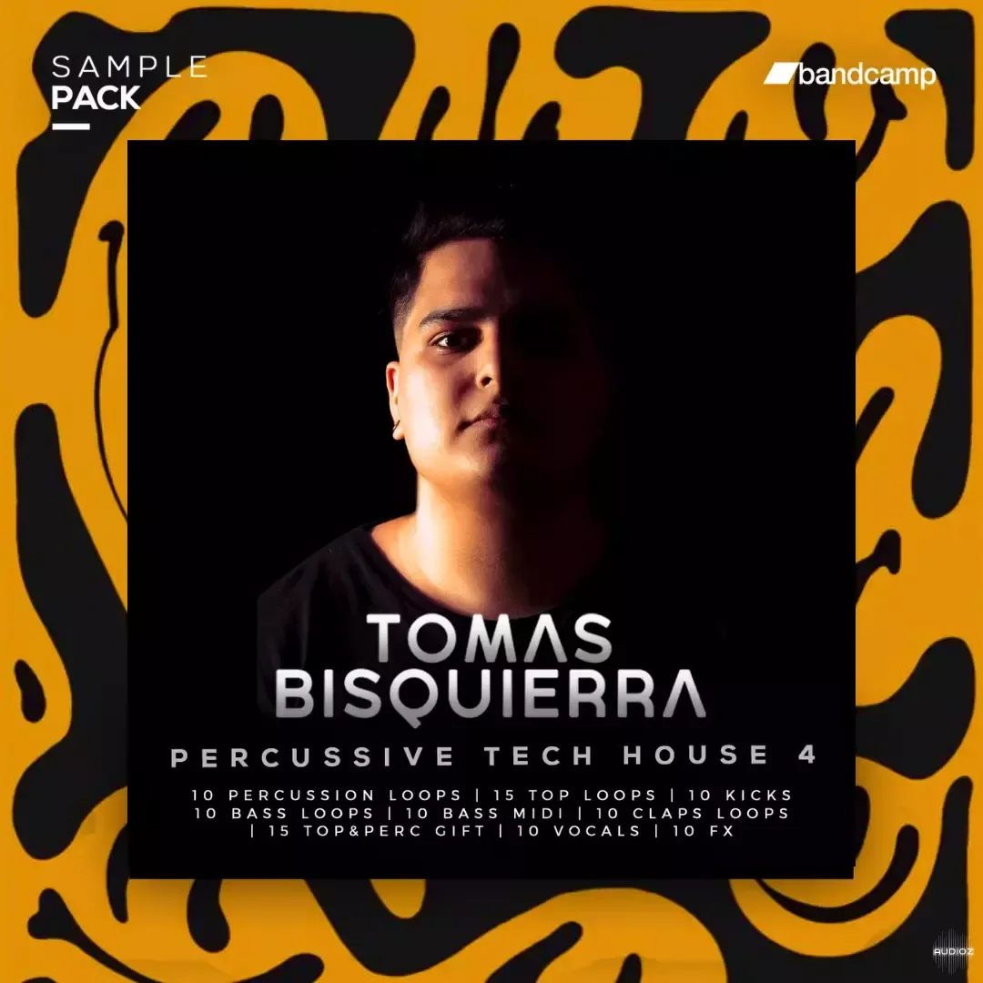Tomas Bisquierra Percussive Tech House 4 WAV MiDi-FANTASTiC