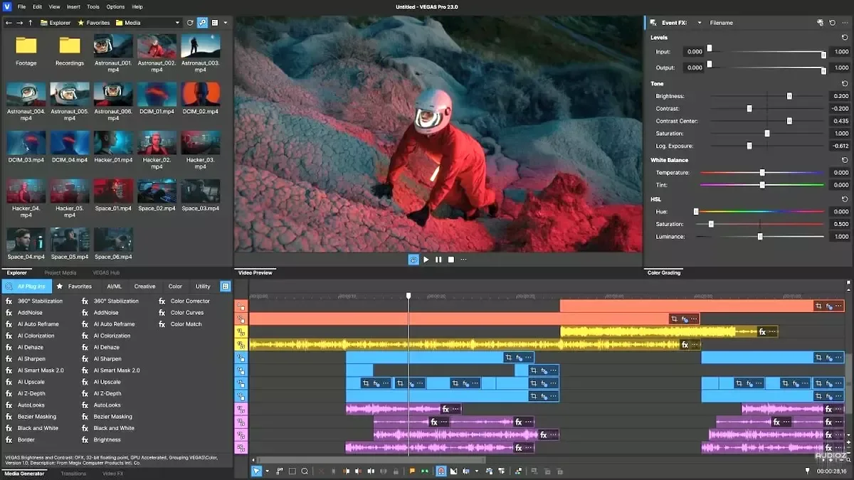 MAGIX VEGAS Pro v23.0 - V.R