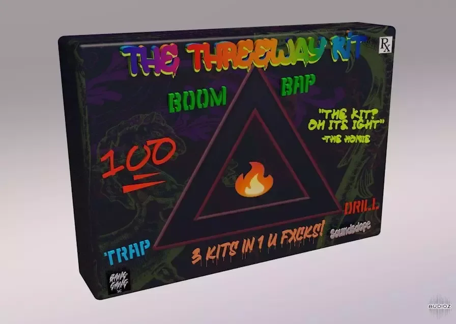 WASNTMEVIELDIDIT The ThreeWay Kit (Drum Kit) WAV MiDi Wavetables