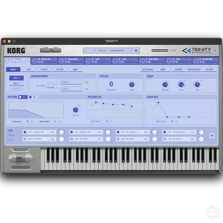 KORG Software TRINITY v1.1.4 U2B Mac [MORiA]