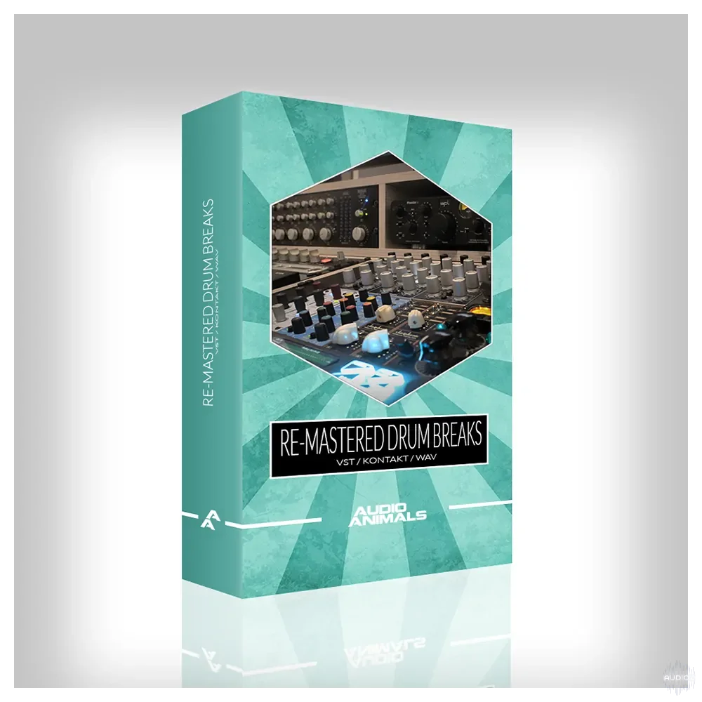 Audio Animals Re-Mastered Drum Breaks WAV FREE