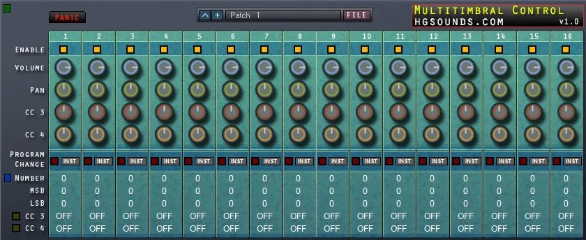 Homegrown Sounds - Multitimbral Control Win VST x32 [FREE]