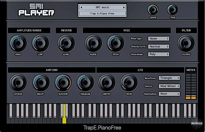 SMI music - Trap E. Piano x64 x32 VST AU WIN OSX [FREE]