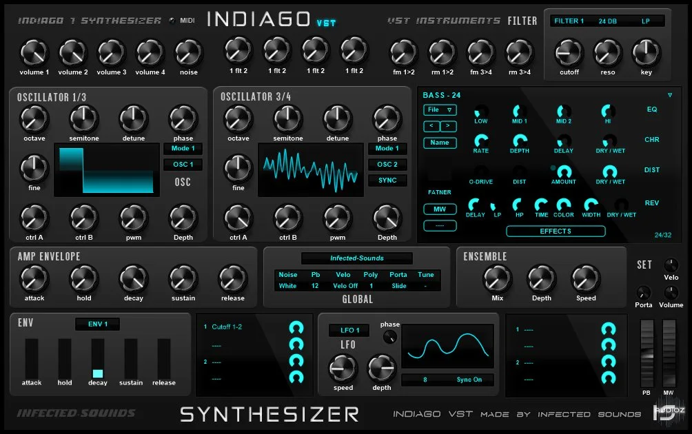 Infected-Sounds - Indiago WIN VST x32 [FREE]
