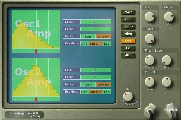g200kg - NoteGraphica Win VST x32 [ FREE ]