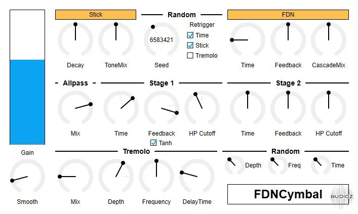 Uhhyou - FDNCymbal Win OSX Linux VST x64[ FREE ]