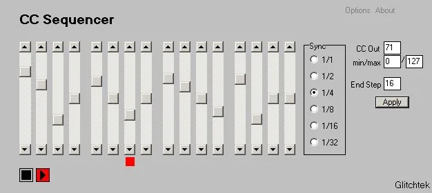 Glitchtek - CC Sequencer Win VST x32 [ FREE ]