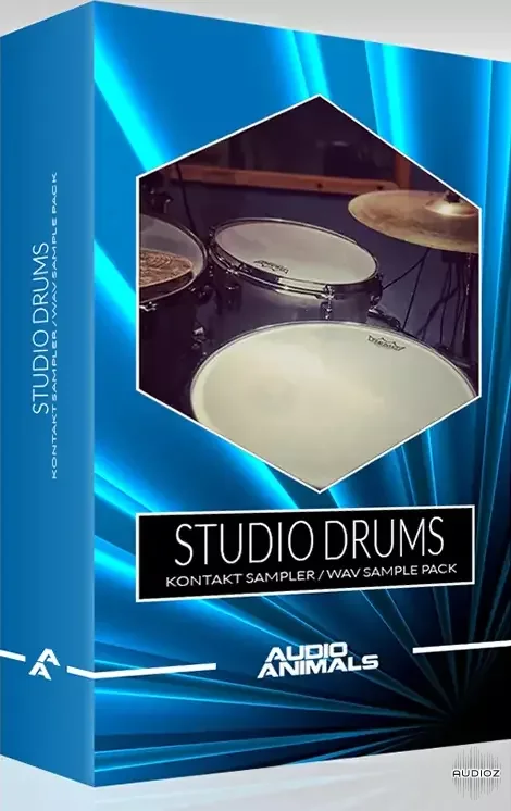 Audio Animals Studio Drums WAV KONTAKT [FREE]