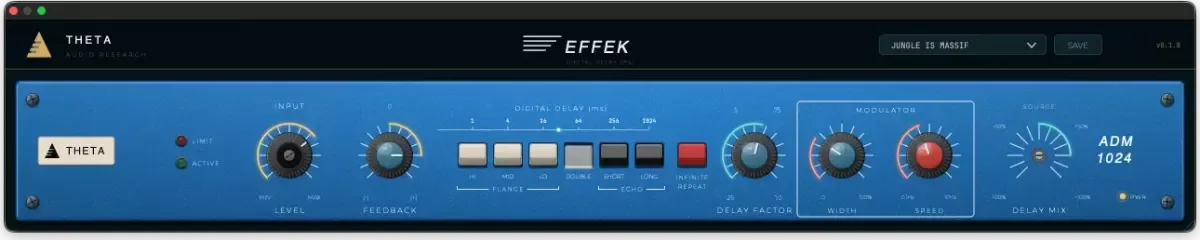 THETA Audio Research EFFEK v0.1.16 VST3 AU AAX MAC [FREE]