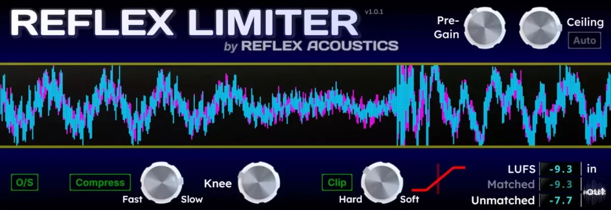 Reflex Acoustics Reflex Limiter v1.0.4 VST3 AU AAX WiN MAC [FREE]