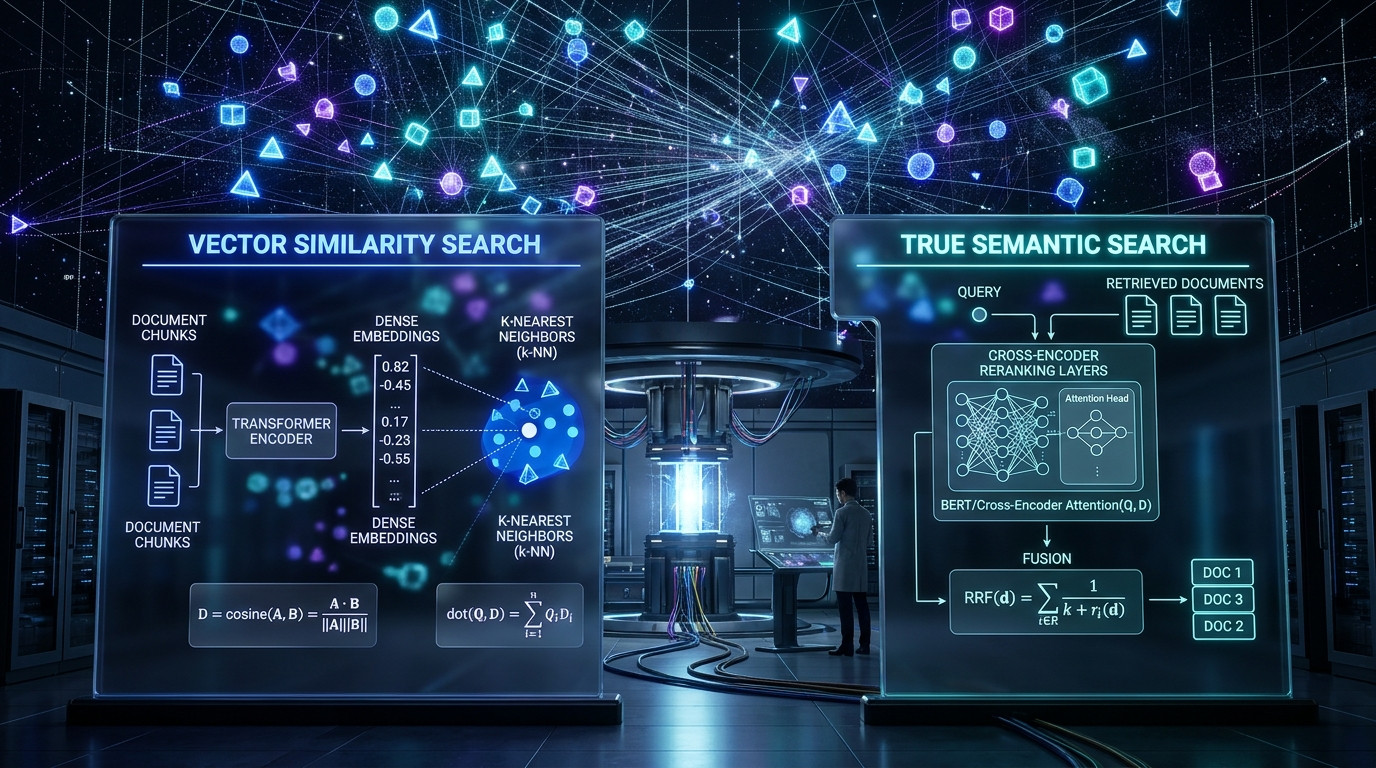 Why Vector Similarity Search Is Not Semantic Search