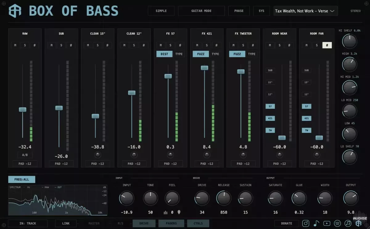 Box of Rules Box of Bass v1.2.0 STANDALONE VST3 AU AAX WiN MAC LiNUX [FREE]