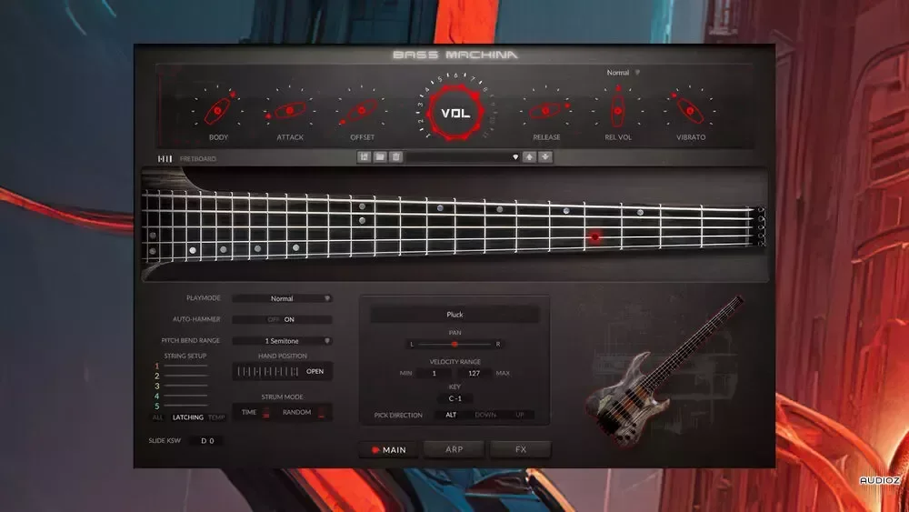 Steinberg Bass Machina for HALion