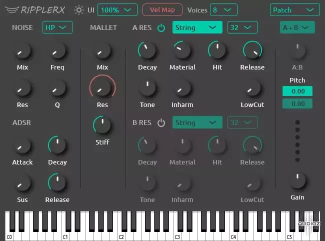 Tilr RipplerX (Physical Modeling Synth) v1.5.19 WiN Mac Linux [FREE]