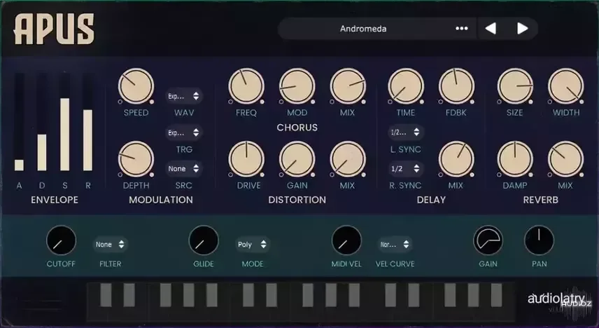Audiolatry Apus v1.1.0 VST3 AU WiN MAC [FREE]