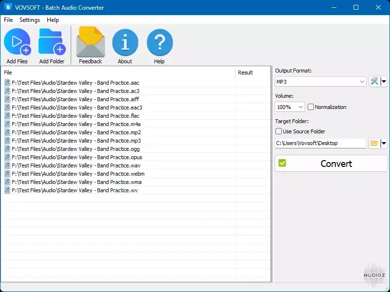 VovSoft Batch Audio Converter v2.1 WiN