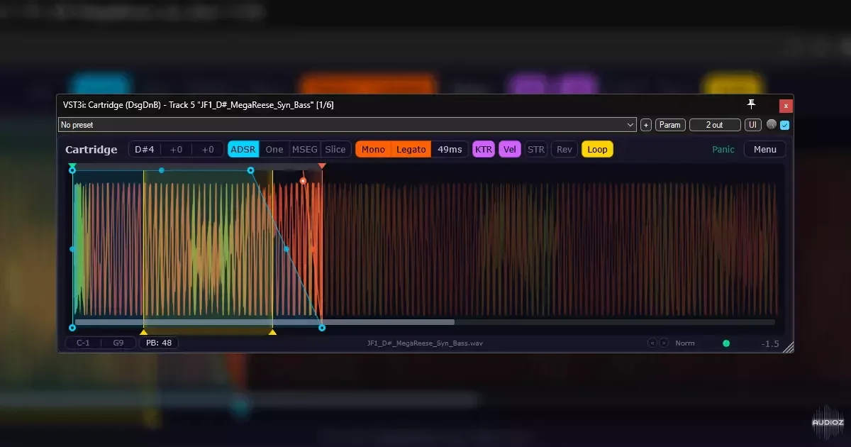 DsgDnB Cartridge v0.7.0 VST3 AU LV2 WiN MAC LiNUX [FREE]