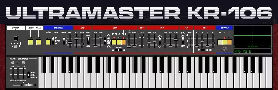 Ultramaster KR-106 v2.5.13 STANDALONE VST3 CLAP AU LV2 WiN MAC LiNUX [FREE]