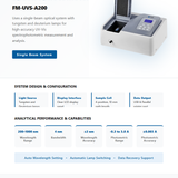 Single Beam UV Visible Spectrophotometer .html