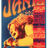 JanisJoplin FillmoreEast1969 VintageRockConcertPoster