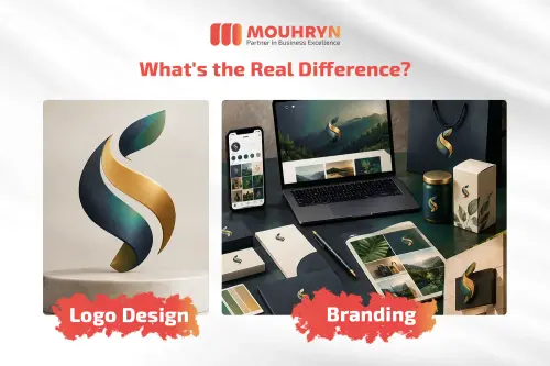 branding vs logo design Dubai Abu Dhabi.webp