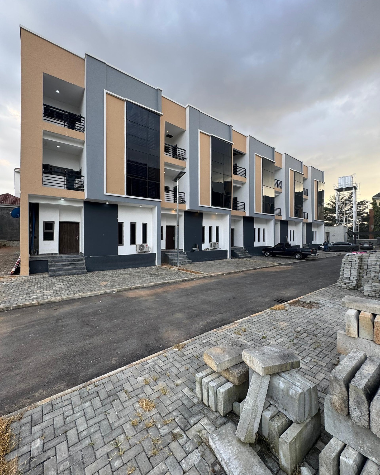 Katampe Extension Residential Terrace Project - Terrace units view 3