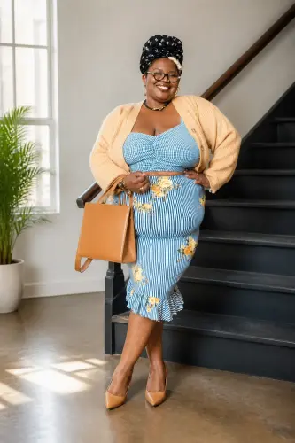 tummy friendly plus size big belly outfits over 40 1 trendy spring styling for 1791086900.4