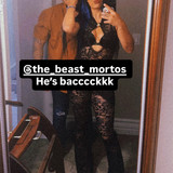 A brand new photo of both Mercedes Moné &amp; The Beast Mortos. 🤑❤️🐂#TheCEO #MercedesMoné #Mercede