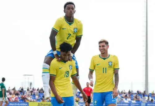 Show de gols: Brasil Sub-20 arrasa México com 4 a 0 e fecha amistosos com 100% de aproveitamento